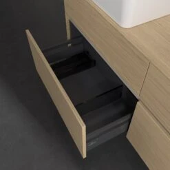 Villeroy & Boch Collaro Waschtischunterschrank 140 X 54,8 Cm Mit 4 Auszügen, Für WT Beidseitig -Badmöbel Verkäufe villeroy boch alle kollektionen collaro badmoebel 7066527