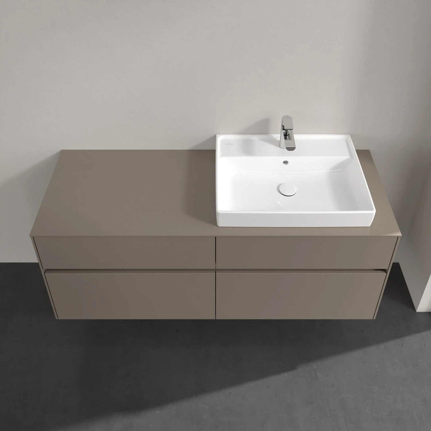 Villeroy & Boch Collaro Waschtischunterschrank 140 X 54,8 Cm Mit 4 Auszügen, Für WT Rechts 3 Villeroy & Boch Collaro Waschtischunterschrank 140 X 54,8 Cm Mit 4 Auszügen, Für WT Rechts – Bild 3