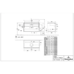 Villeroy & Boch Collaro Waschtischunterschrank 100 X 54,8 Cm Mit 2 Auszügen Und LED Licht, Für WT Mittig 11 Villeroy & Boch Collaro Waschtischunterschrank 100 X 54,8 Cm Mit 2 Auszügen Und LED Licht, Für WT Mittig -Badmöbel Verkäufe villeroy boch alle kollektionen collaro badmoebel 8548630