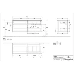 Villeroy & Boch Collaro Waschtischunterschrank 140 X 54,8 Cm Mit 4 Auszügen, Für WT Rechts 10 Villeroy & Boch Collaro Waschtischunterschrank 140 X 54,8 Cm Mit 4 Auszügen, Für WT Rechts -Badmöbel Verkäufe villeroy boch alle kollektionen collaro badmoebel 8548822