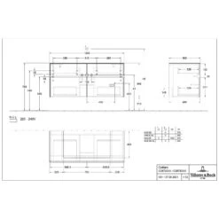 Villeroy & Boch Collaro Waschtischunterschrank 120 X 54,8 Cm Mit 4 Auszügen, Für WT Mittig 10 Villeroy & Boch Collaro Waschtischunterschrank 120 X 54,8 Cm Mit 4 Auszügen, Für WT Mittig -Badmöbel Verkäufe villeroy boch alle kollektionen collaro badmoebel 8548828