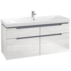 Villeroy & Boch Subway 2.0 Waschtisch-Kombination 130 Cm Mit 4 Auszügen Und Spiegel More To See 14 -Badmöbel Verkäufe villeroy boch alle kollektionen subway 2 3802709