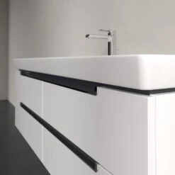 Villeroy & Boch Subway 2.0 Waschtischunterschrank 128,7 Cm, Griffe Chromfarbig Glänzend, 4 Auszüge -Badmöbel Verkäufe villeroy boch alle kollektionen subway 2 9405071