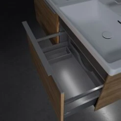 Villeroy & Boch Subway 3.0 Badmöbel-Set 130 Cm Mit Beleuchtung, 2 Auszüge, Doppelwaschtisch -Badmöbel Verkäufe villeroy boch alle kollektionen subway 3 10369865