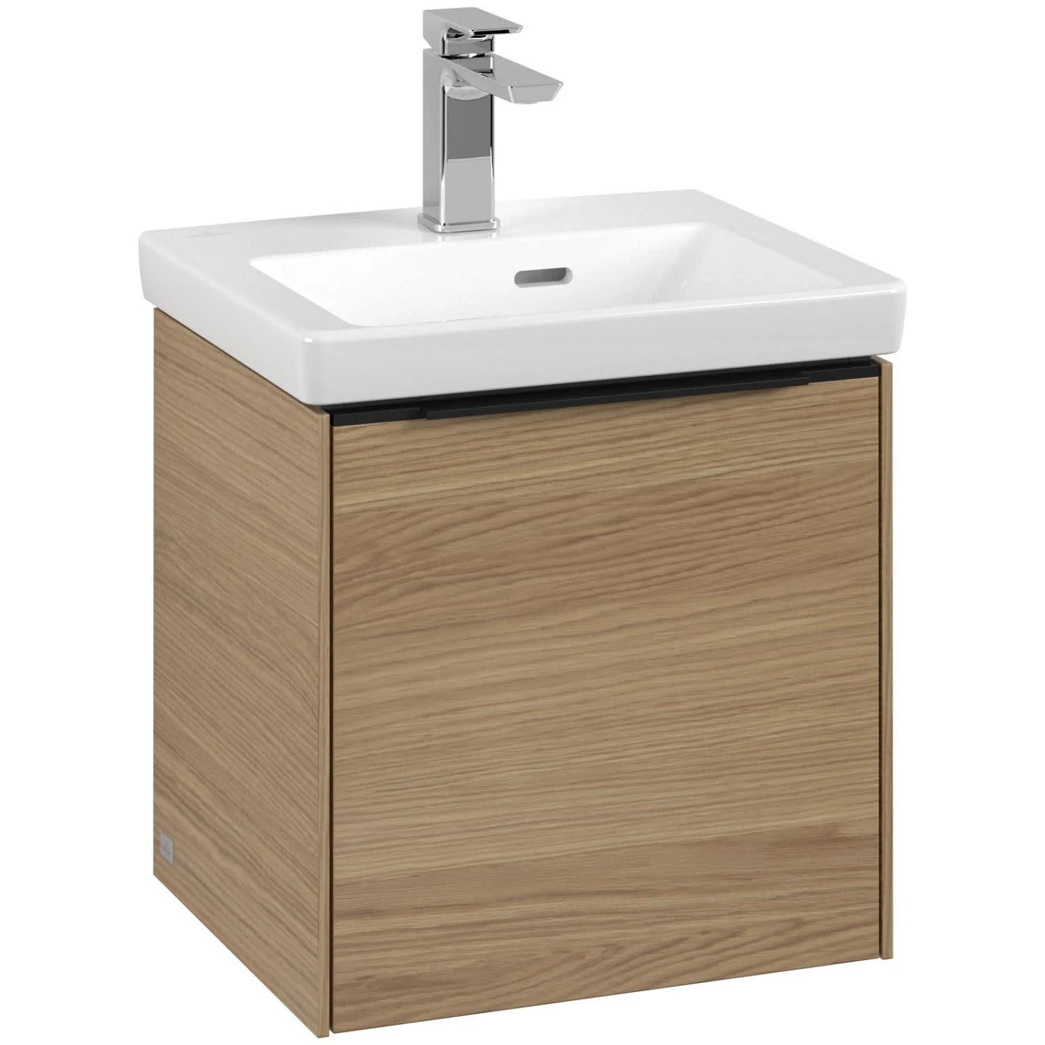 Villeroy & Boch Subway 3.0 Waschtischunterschrank 42,3 Cm, 1 Tür, Anschlag Rechts, Griff Volcano Black 1 Villeroy & Boch Subway 3.0 Waschtischunterschrank 42,3 Cm, 1 Tür, Anschlag Rechts, Griff Volcano Black