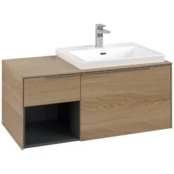 Villeroy & Boch Subway 3.0 Möbelset Mit 2 Auszüge, Mit Spiegel, 60 Cm