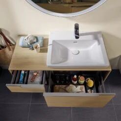 Villeroy & Boch Subway 3.0 Möbelset Mit 2 Auszüge, Mit Spiegel, 60 Cm -Badmöbel Verkäufe villeroy boch alle kollektionen subway 3 4688855