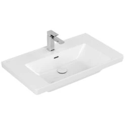 Villeroy & Boch Subway 3.0 Möbelset Mit 1 Auszug, Mit Spiegel, 80 Cm -Badmöbel Verkäufe villeroy boch alle kollektionen subway 3 4688900