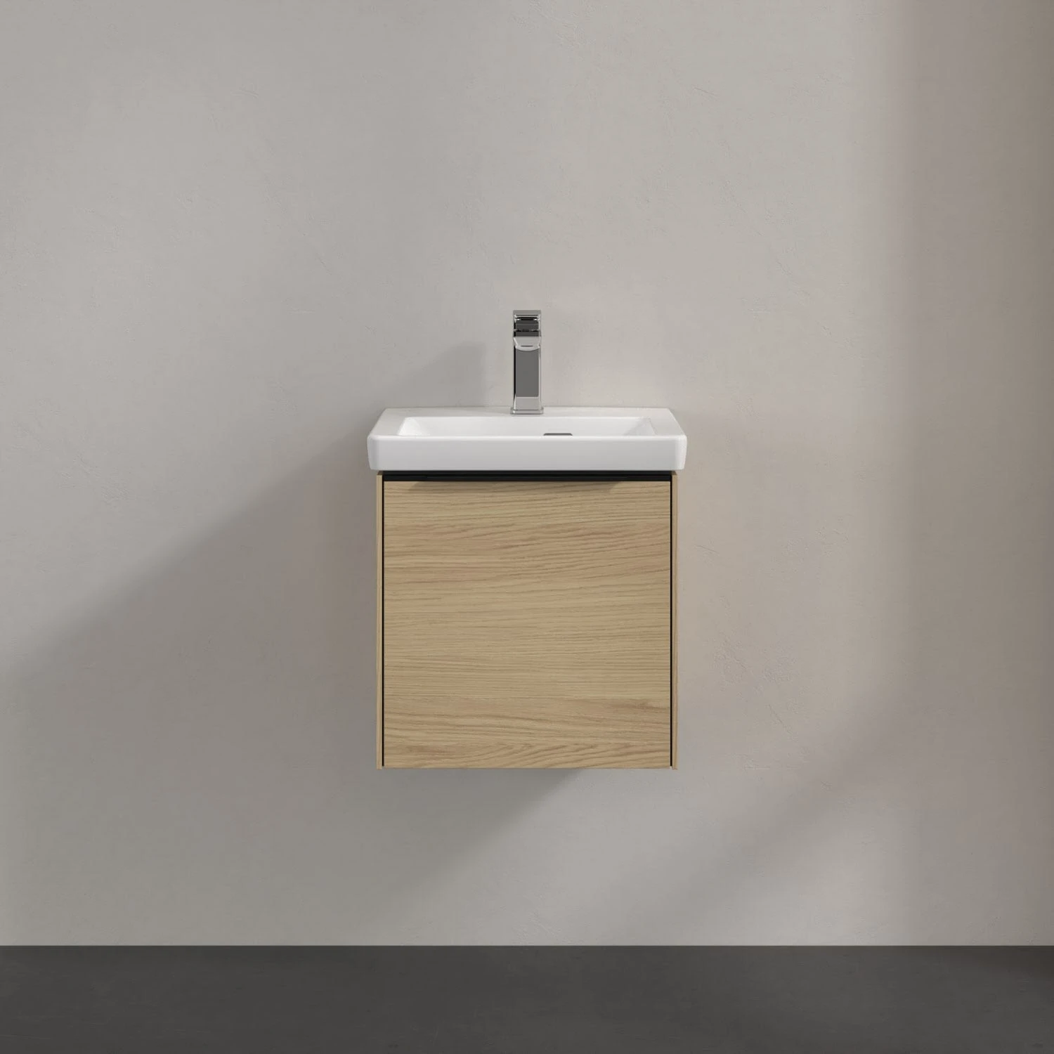 Villeroy & Boch Subway 3.0 Waschtischunterschrank 42,3 Cm, 1 Tür, Anschlag Rechts, Griff Volcano Black 2 Villeroy & Boch Subway 3.0 Waschtischunterschrank 42,3 Cm, 1 Tür, Anschlag Rechts, Griff Volcano Black – Bild 2