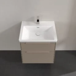 Villeroy & Boch Subway 3.0 Waschtischunterschrank 57,2 Cm, 2 Auszüge, Griffe Monochrom, Ohne LED-Licht -Badmöbel Verkäufe villeroy boch alle kollektionen subway 3 9553496