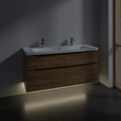 Villeroy & Boch Subway 3.0 Waschtischunterschrank 127,2 Cm, 4 Auszüge, Griffe Volcano Black, Mit LED-Licht -Badmöbel Verkäufe villeroy boch alle kollektionen subway 3 9555725