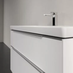 Villeroy & Boch Subway 3.0 Waschtischunterschrank 97,3 Cm, 2 Auszüge, Griffe Glänzend, Mit LED-Licht -Badmöbel Verkäufe villeroy boch alle kollektionen subway 3 9556322