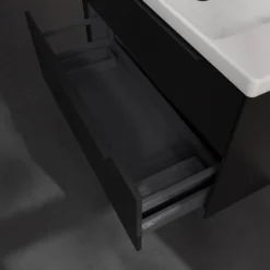 Villeroy & Boch Subway 3.0 Waschtischunterschrank 97,3 Cm, 2 Auszüge, Griffe Volcano Black, Mit LED-Licht -Badmöbel Verkäufe villeroy boch alle kollektionen subway 3 9558875