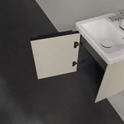 Villeroy & Boch Subway 3.0 Waschtischunterschrank 35,1 Cm, 1 Tür, Anschlag Links, Griff Volcano Black -Badmöbel Verkäufe villeroy boch alle kollektionen subway 3 9562313