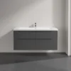 Villeroy & Boch Subway 3.0 Badmöbel-Set 130 Cm Mit Beleuchtung, Griff In Möbelfarbe, 4 Auszüge