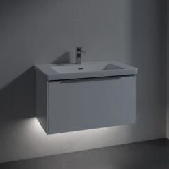 Villeroy & Boch Subway 3.0 Badmöbel-Set 80 Cm Mit Beleuchtung, 1 Auszug -Badmöbel Verkäufe villeroy boch alle kollektionen subway 3 detail3 10278413