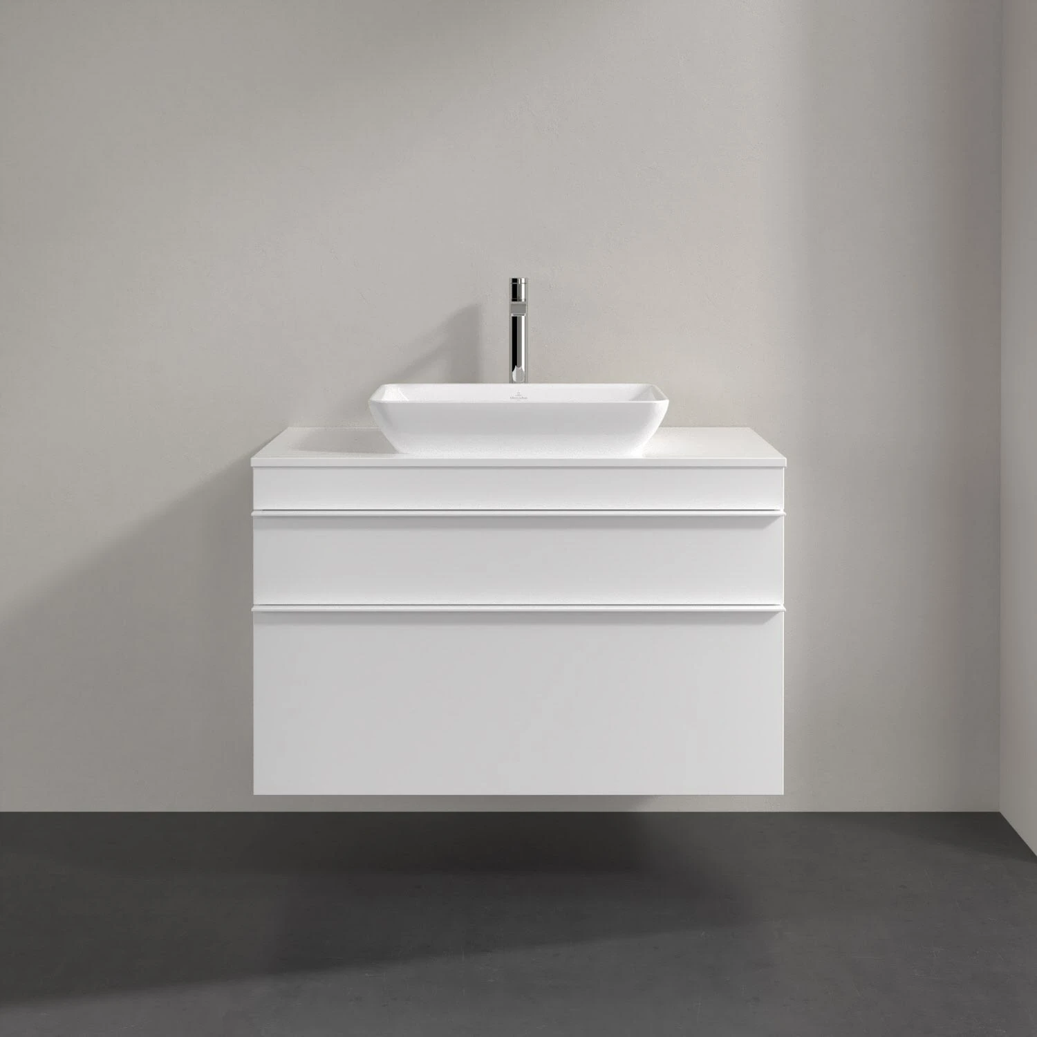 Villeroy & Boch Venticello Waschtischunterschrank XXL 95,7 Cm Für Aufsatzbecken Mittig 2 Villeroy & Boch Venticello Waschtischunterschrank XXL 95,7 Cm Für Aufsatzbecken Mittig – Bild 2