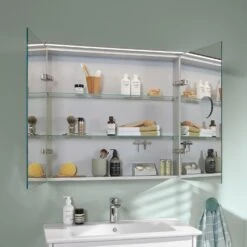 Villeroy & Boch Finero Waschtischunterschrank 80 Cm Mit Waschtisch Und Spiegelschrank, 2 Auszüge -Badmöbel Verkäufe villeroy boch badmoebel finero waschtischunterschrank mit 6156355