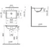 VitrA S20 Unterbauwaschtisch 50 X 37 Cm